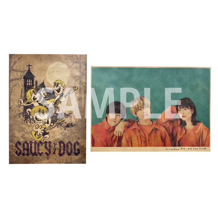 商品詳細ページ | Saucy Dog Online Shop | Saucy Dog ポスターセット