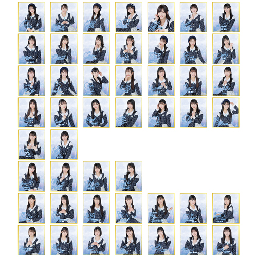 STU48 ランダムミニ色紙(新制服2023)