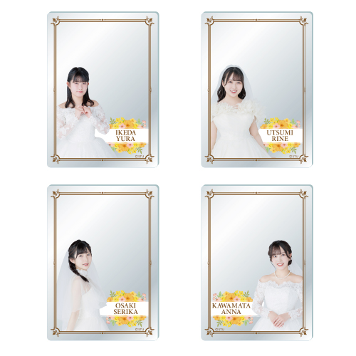 STU48 ランダム個別アクリルカード(ウエディングドレス)