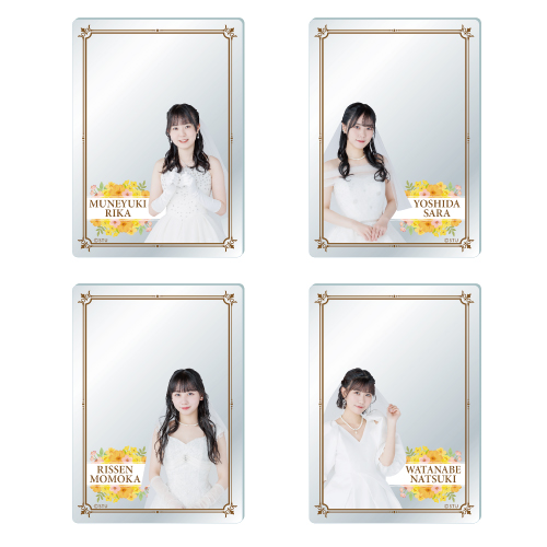STU48 ランダム個別アクリルカード(ウエディングドレス)