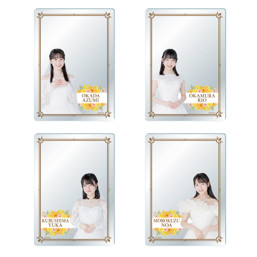 STU48 ランダム個別アクリルカード(ウエディングドレス)