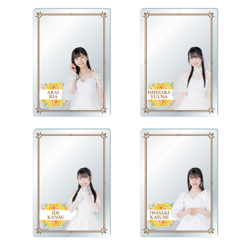 STU48 ランダム個別アクリルカード(ウエディングドレス)