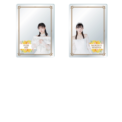 STU48 ランダム個別アクリルカード(ウエディングドレス)