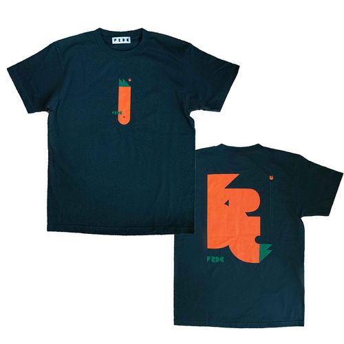 excited FRDC Tシャツ/スモークブラック