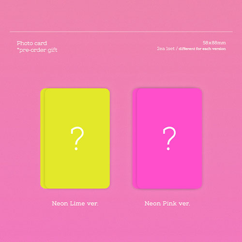 TWICE ソロ写真集『Yes, I am Chaeyoung.』 Neon Lime　ver.