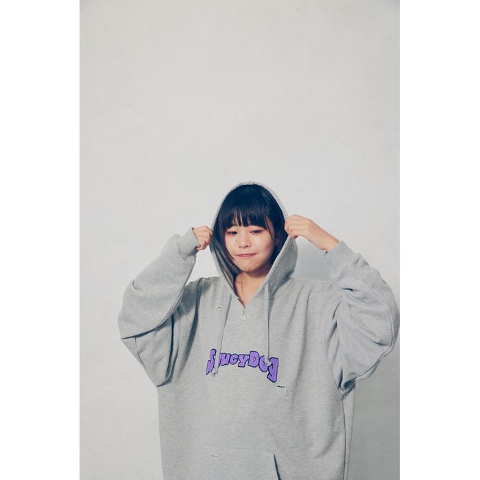 商品詳細ページ | Saucy Dog Online Shop | ダメージパーカー/杢グレー