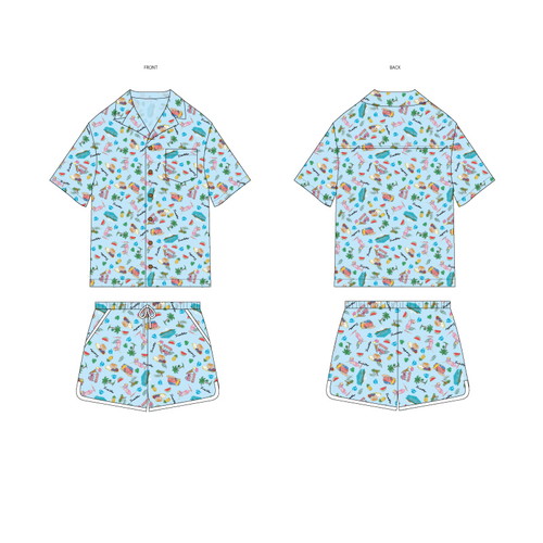 TWICE POPUP STORE “Twaii’s Shop”　ルームウェア/BLUE【LADYS】