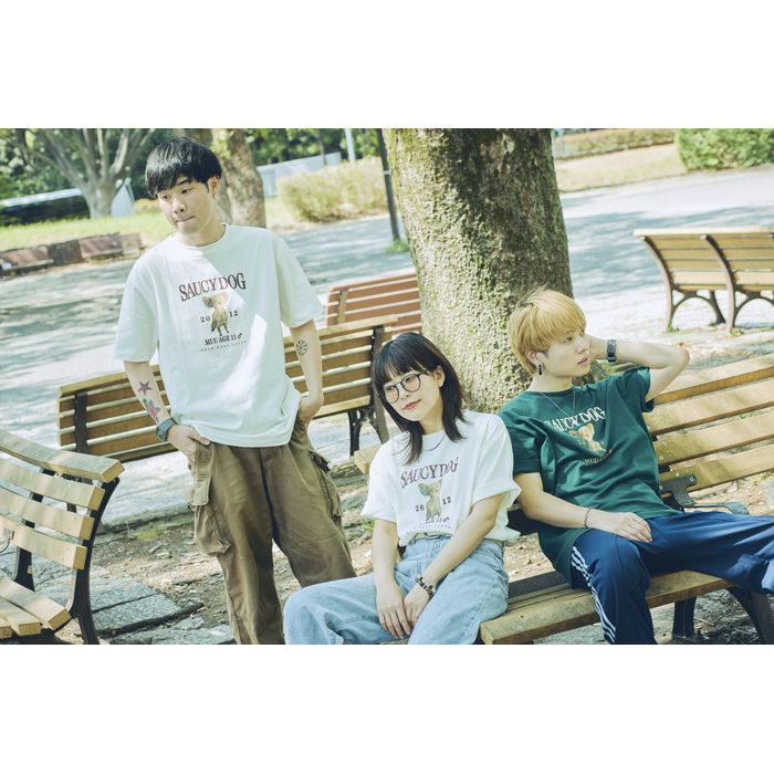 わんこカレッジTシャツ/バニラホワイト