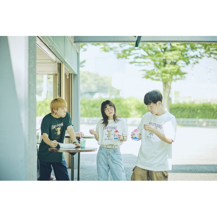 わんこカレッジTシャツ/バニラホワイト