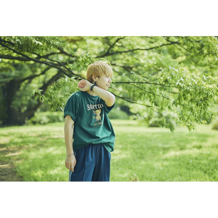 わんこカレッジTシャツ/グリーン