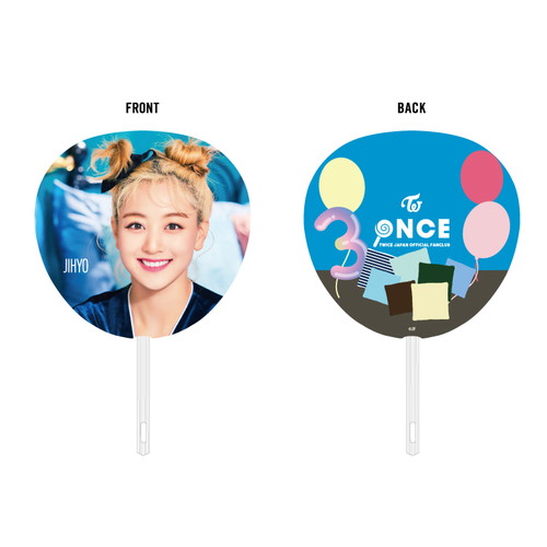 TWICE WORLD TOUR 2019 ‘TWICELIGHTS’ IN JAPAN ONCE JAPAN限定うちわ【JIHYO】