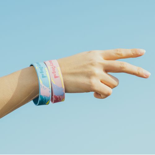 ペイントラバーバンド/ドーンピンク