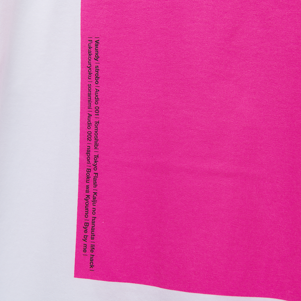 商品詳細ページ | Vaundy ONLINE STORE | strobo T-Shirts [White]