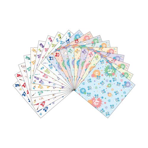 TWICE JAPAN 6th SINGLE「Fanfare」リリース記念グッズ ラブリー折り紙