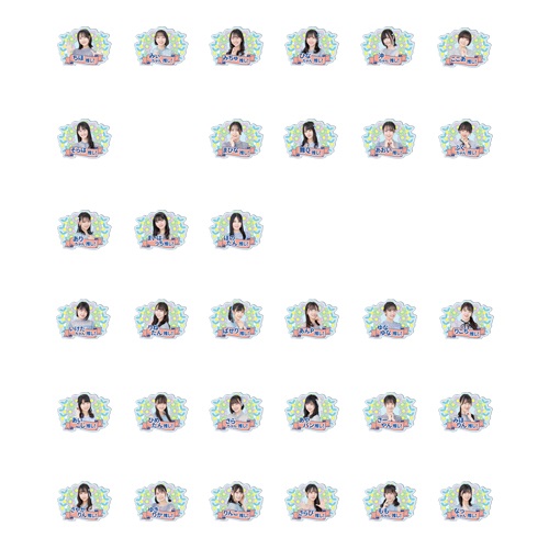 STU48 5th Anniversary 個別推しアクリルバッジ