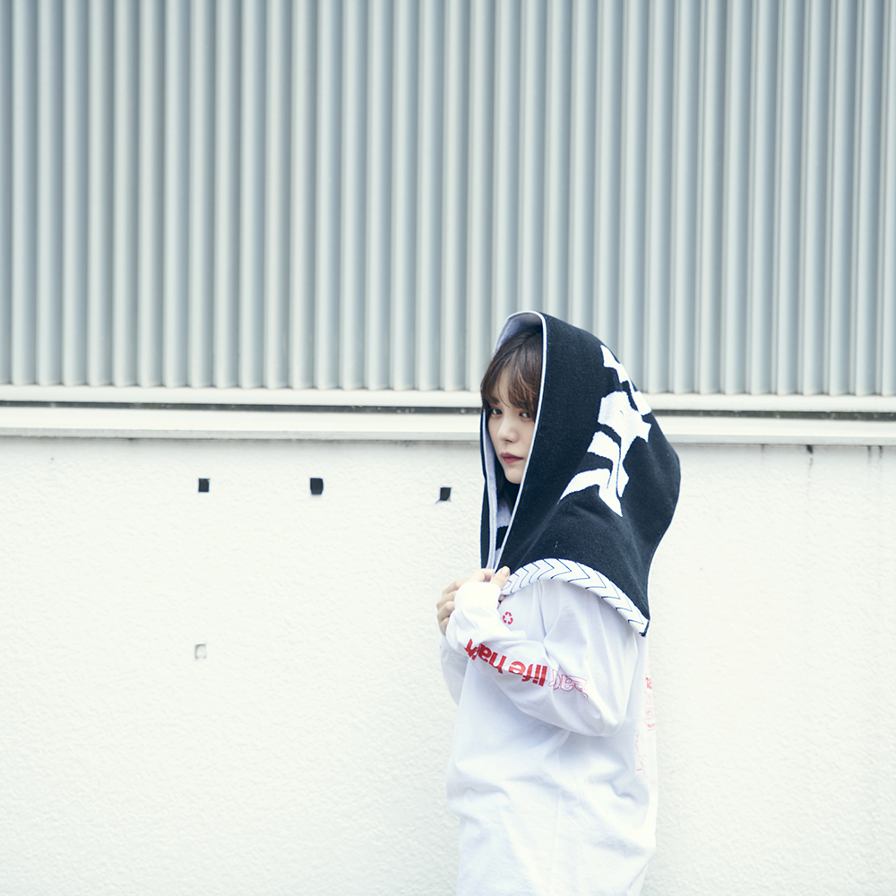 Logo Jacquard Towel [Black×White]