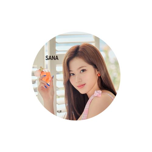 TWICE JAPAN SEASON'S GREETINGS 2021 "ON&OFF" SPECIAL GOODS 缶バッチ【SANA】