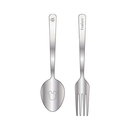 TWICE JAPAN 6th SINGLE「Fanfare」リリース記念グッズ カトラリーセット