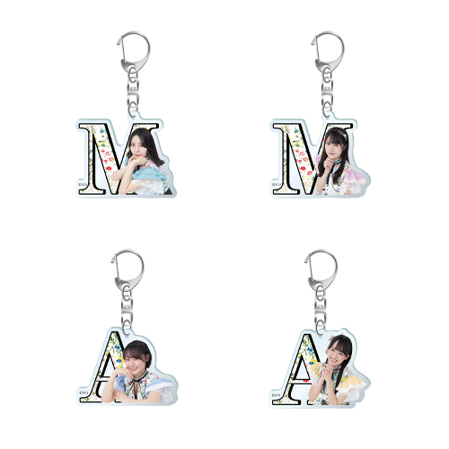 STU48 個別イニシャルアクリルキーホルダー(ボタニカル)