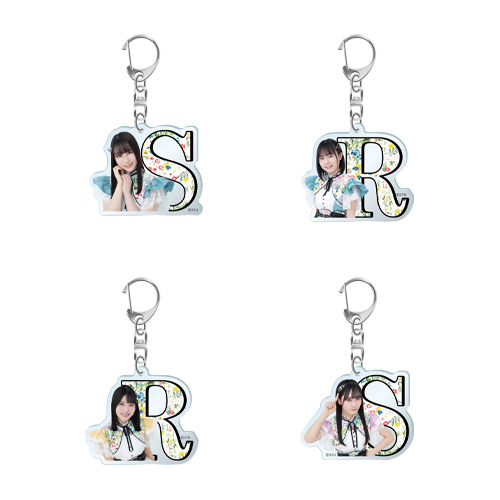STU48 個別イニシャルアクリルキーホルダー(ボタニカル)