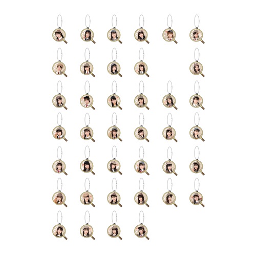 STU48 個別ラバーキーホルダー(探偵風)