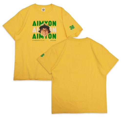 【6】何わろてんねん Tシャツ/イエロー