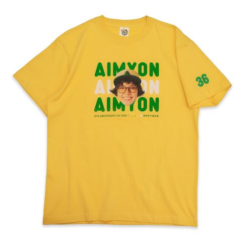 【6】何わろてんねん Tシャツ/イエロー