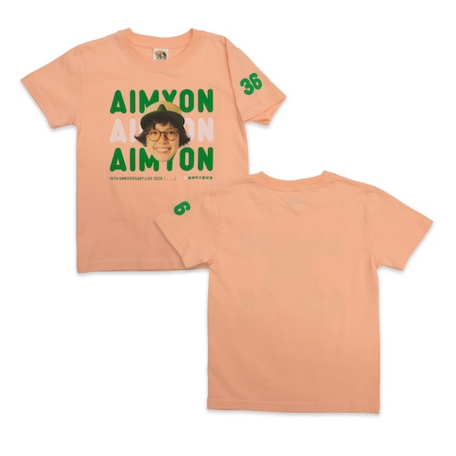 【8】何わろてんねん Tシャツ/アプリコット