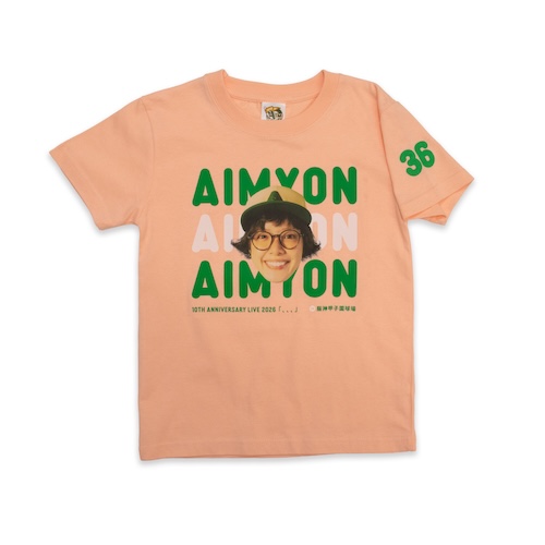 【8】何わろてんねん Tシャツ/アプリコット
