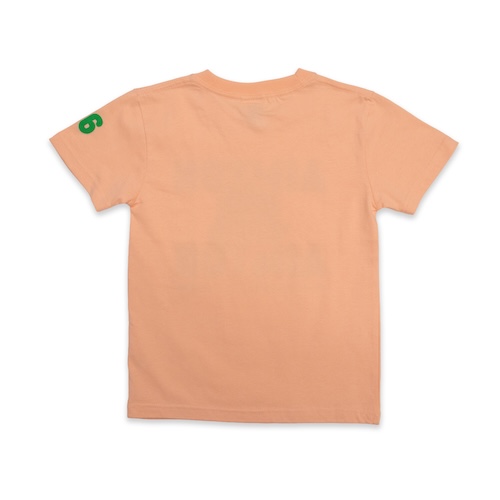 【8】何わろてんねん Tシャツ/アプリコット