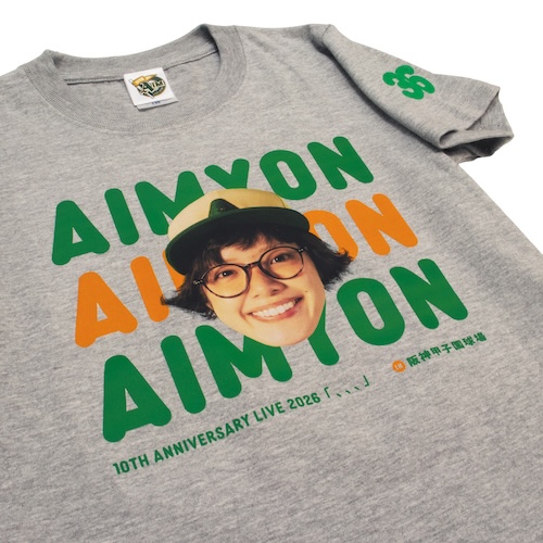 【7】何わろてんねん Tシャツ/グレー