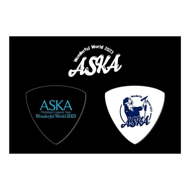 【ASKA】ASKA Premium Concert Tour Wonderful World 2023 ピックセット