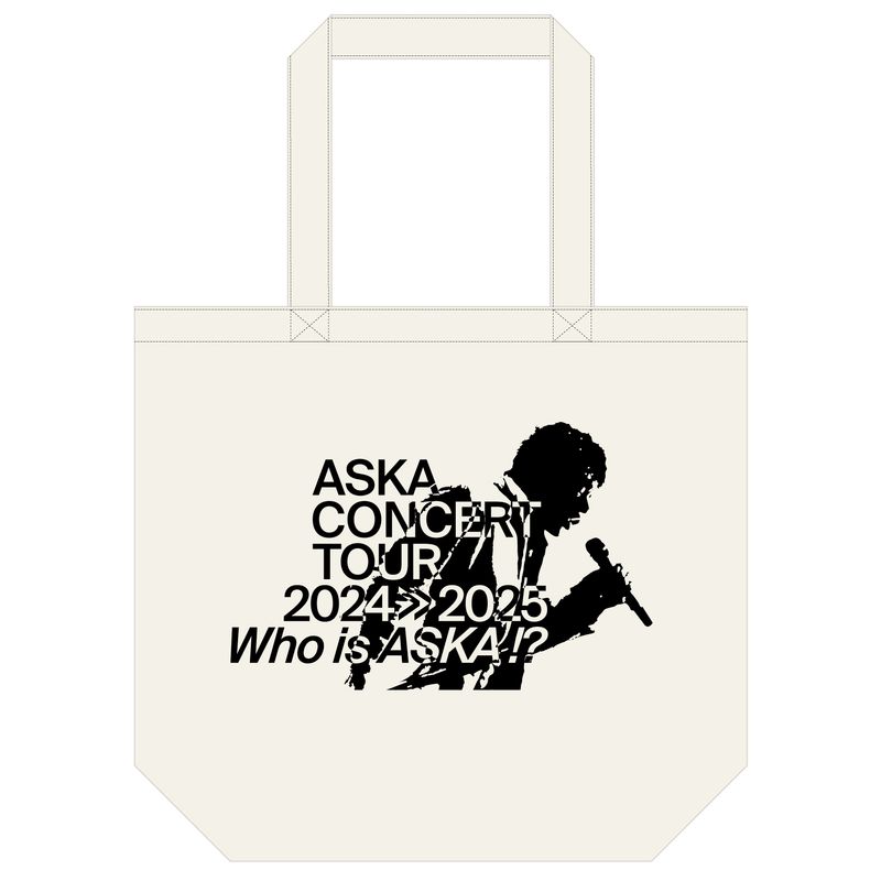 【ASKA】『ASKA CONCERT TOUR 2024≫2025 -Who is ASKA !?-』トートバック