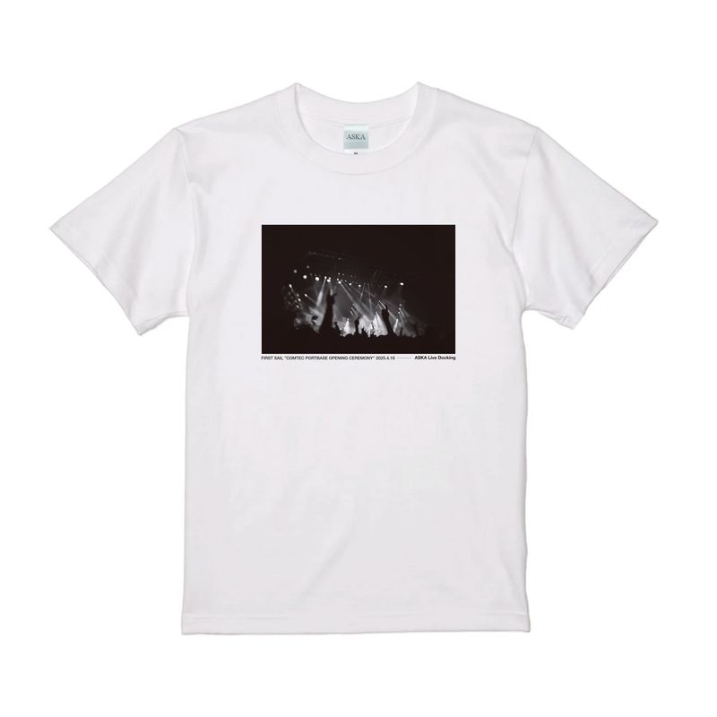 【ASKA】COMTEC PORTBASE オープン記念『COMTEC PORTBASE × ASKA コラボTシャツ-』