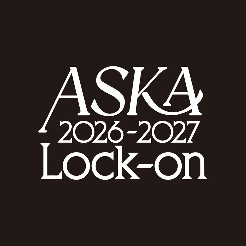 【ASKA】『ASKA CONCERT TOUR 2026-2027 ＂Lock-on＂ 』ポロシャツ/ブラック