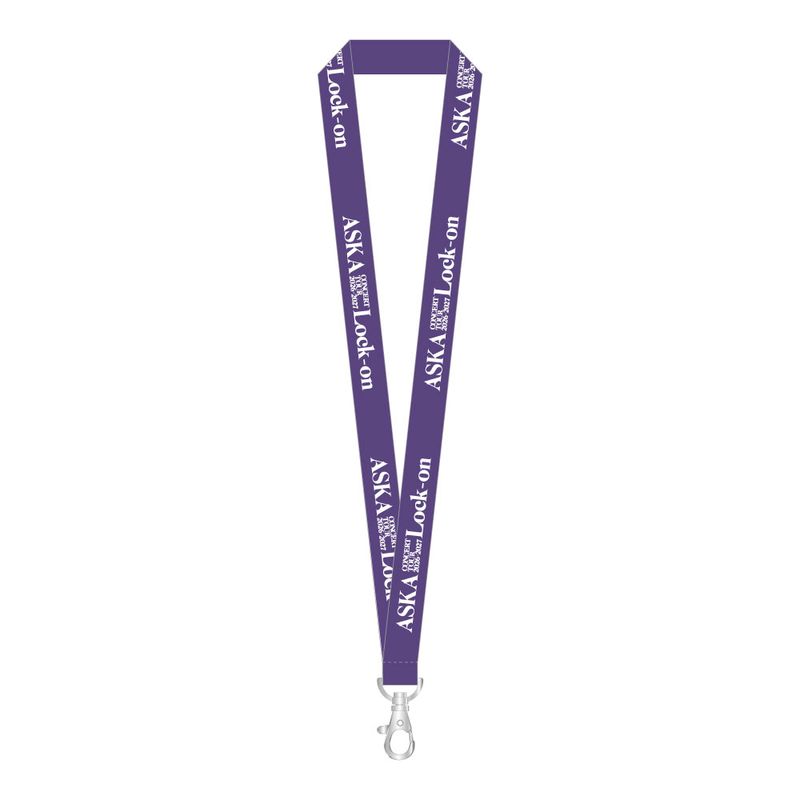 【ASKA】『ASKA CONCERT TOUR 2026-2027 ＂Lock-on＂ 』ネックストラップ