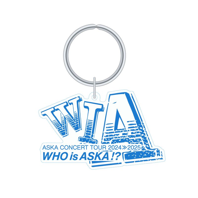 【ASKA】『ASKA CONCERT TOUR 2024≫2025 -Who is ASKA !?-』ランダムアクリルキーホルダー(全12種)