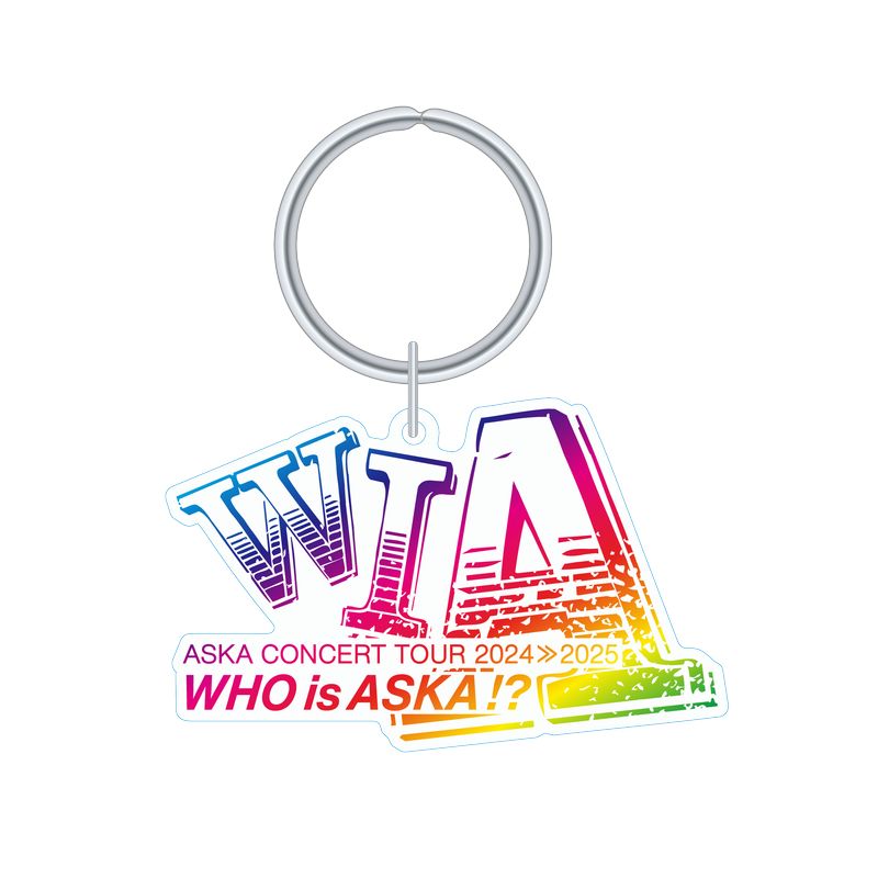 【ASKA】『ASKA CONCERT TOUR 2024≫2025 -Who is ASKA !?-』ランダムアクリルキーホルダー(全12種)