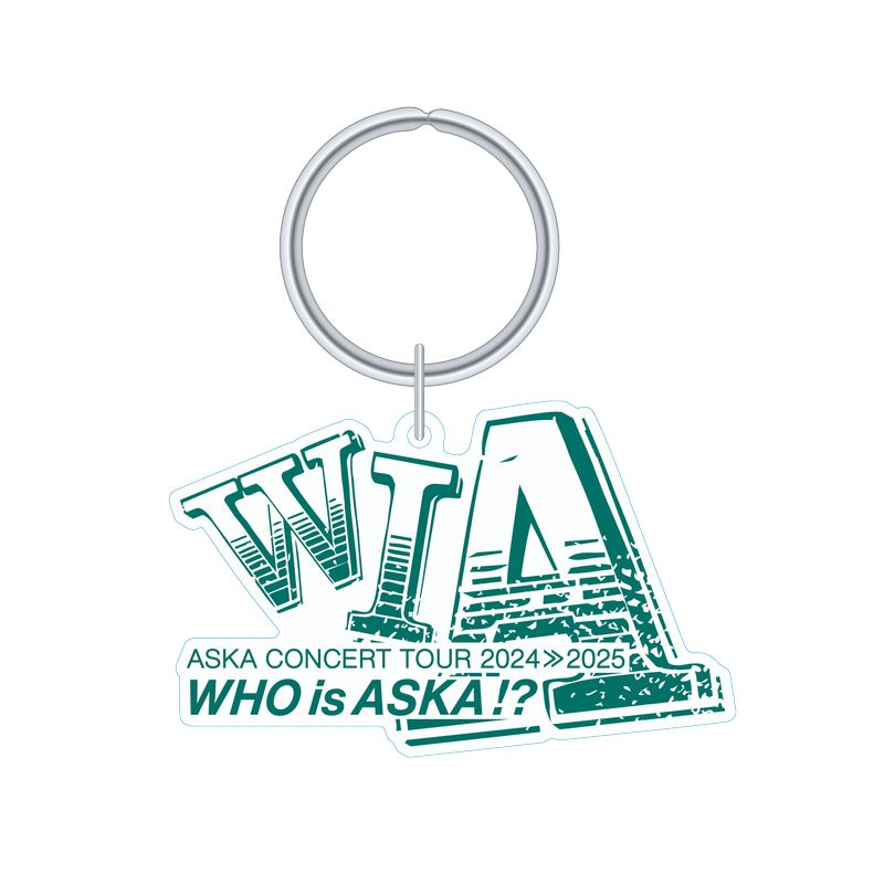 【ASKA】『ASKA CONCERT TOUR 2024≫2025 -Who is ASKA !?-』ランダムアクリルキーホルダー(全12種)