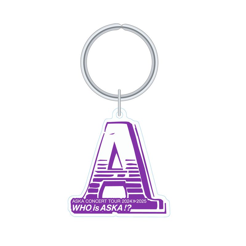 【ASKA】『ASKA CONCERT TOUR 2024≫2025 -Who is ASKA !?-』ランダムアクリルキーホルダー(全12種)