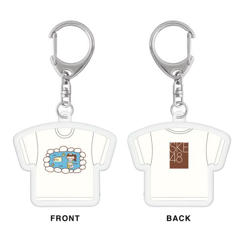 池田楓　生誕記念Tシャツ型アクリルキーホルダー（2026年7月度）