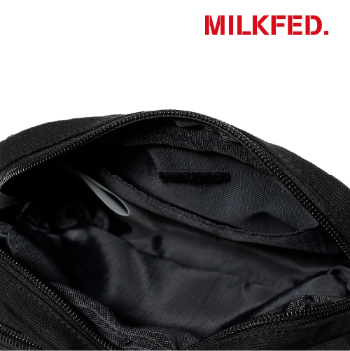 MILKFED. x BLUE ENCOUNT W ZIP POUCH