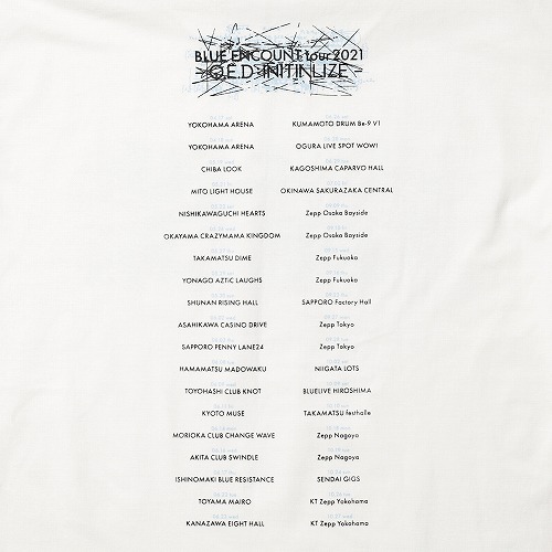 2021～Q.E.D:INITIALIZE～ ツアーTシャツ