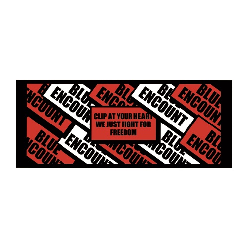 2018年冬フェス　プレートフェイスタオル