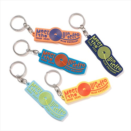 Random Rubber Keychain