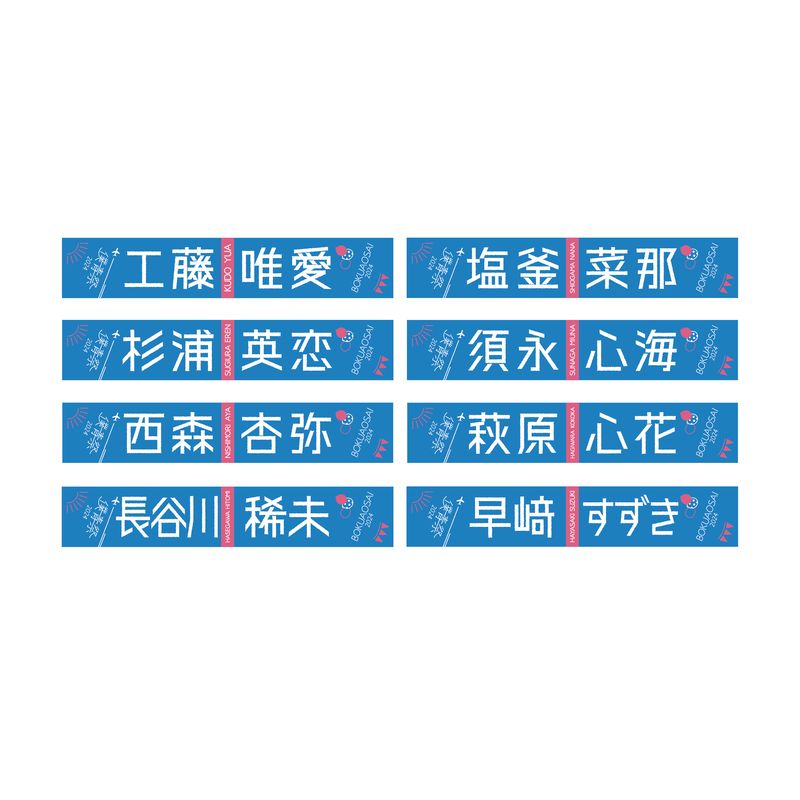 【通常配送】「僕青祭2024」個別マフラータオル