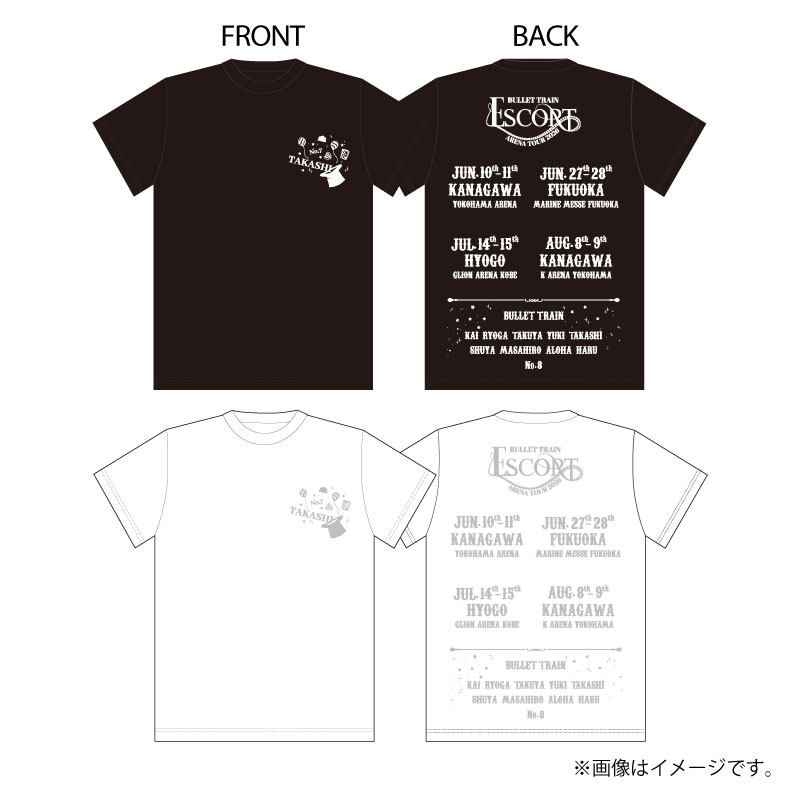 [超特急]ESCORT T-shirt【White】