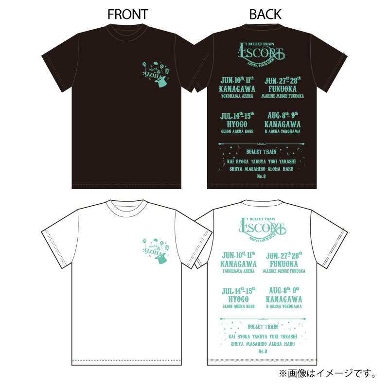 [超特急]ESCORT T-shirt【Turquoise】