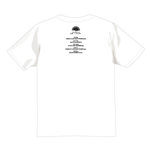 【BURNOUT SYNDROMES】孔雀　Tシャツ(白)