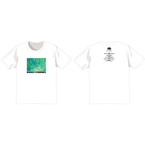 【BURNOUT SYNDROMES】孔雀　Tシャツ(白)